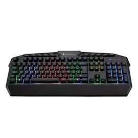 Clavier gaming avec éclairage RVB KINGPIN - Noir
