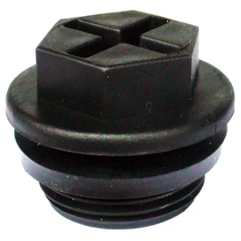 Bouchon de vidange pour récupérateur d'eau - 20/27 - Noir