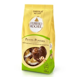 Petits plaisirs au coeur onctueux aux éclats de noisettes (126g)