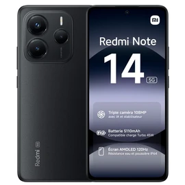 Redmi Note 14 5G 256Go - Noir