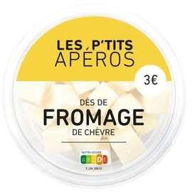Dés de fromage au chèvre (100g)