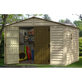 Abri de jardin PVC - 9,79m² - WOODSTYLE PREMIUM