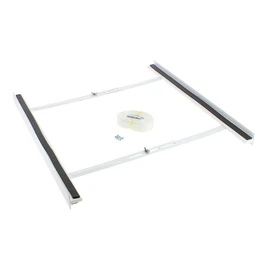 Kit de superposition lave linge et sèche linge 600123088 - Blanc