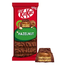 Tablette de chocolat au lait noisettes KitKat (99g)