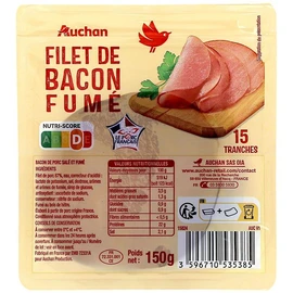 Filet de bacon fumé (150g)
