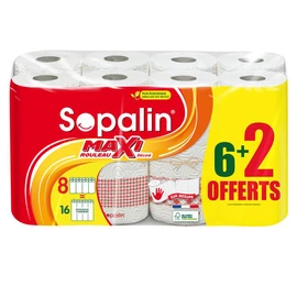 Maxi rouleau essuie tout sur mesure demi feuille décoré (x6)
