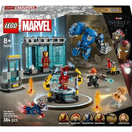 Marvel 76315 - Le Laboratoire d'Iron Man : La salle des armures
