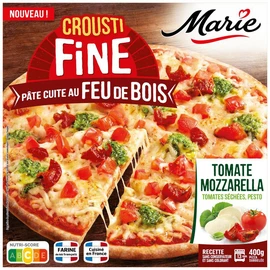 Pizza feu de bois tomate mozzarela (400g)
