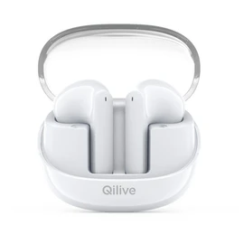 Écouteurs Q1049 TWS - Blanc et Transparent