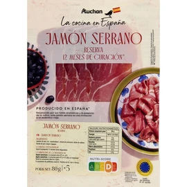 Jambon Serrano 12 mois (80g)