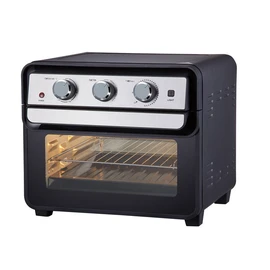 Mini four à air chaud 003006 - 1600 W - Capacité 22 L - Noir