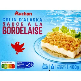 Colin d'Alaska sauce à la Bordelaise MSC (400g)