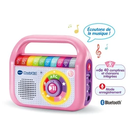 Music'Kid Baladeur musical - Rose