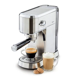 Machine à café espresso manuelle compacte Q.5164 - Gris