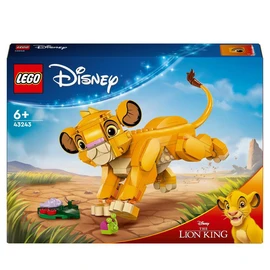 Disney Classic 43243 - Simba, le Bébé du Roi Lion, Jouet de Construction pour Enfants, Figurine à Construire, Jouet d'Activité et de Développement