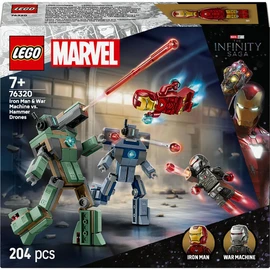 Marvel 76320 - Iron Man et War Machine contre les drones de Hammer