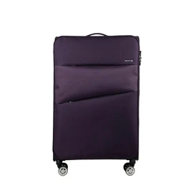 Grande Valise souple violette Perfeckto 76x46x27cm