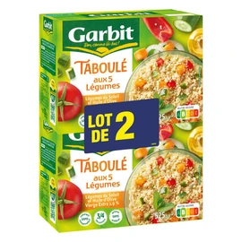 Taboulé aux 5 légumes (2x525g)