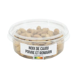 Noix de cajou poivre et romarin (125g)