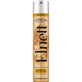 Elnett Laque micro-diffusion fixation forte nutrition cheveux secs et abîmés à l'huile d'argan (300ml)