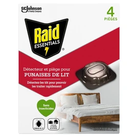 Détecteur et piège pour punaise de lit (x4)