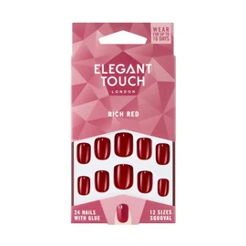 Faux ongles rich red (x24)
