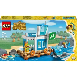 Animal Crossing 77051 - Voyage Aérien avec Dodo Airlines - Hydravion et Minifigurine de Pilote Inspirés de la Série de Jeux Vidéo Développée par Nintendo