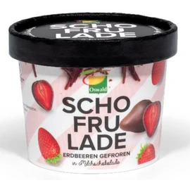 Fraises enrobées de chocolat au lait (130g)