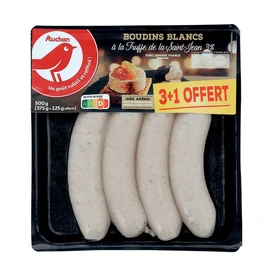 Boudins blancs à la truffe de Saint-Jean 3% (500g)