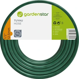 Tuyau d'arrosage en PVC  15m- 12,5mm