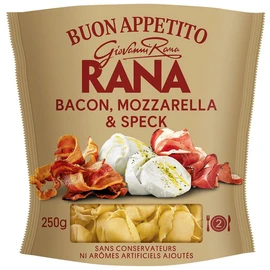 Tortellini au bacon mozzarella et speck (250g)