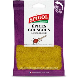 Epices couscous sachet refermable (90g)