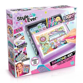 Mallette lumineuse  Diamant Art 3 en 1
