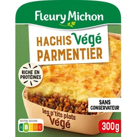 Hachis VEGE parmentier pommes de terre champignons (300g)