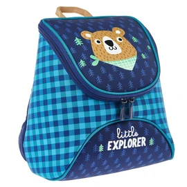 Sac à goûter bleu ours