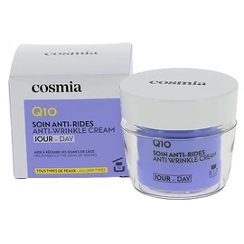 Q10 Crème de jour visage anti-rides tous types de peaux (50ml)
