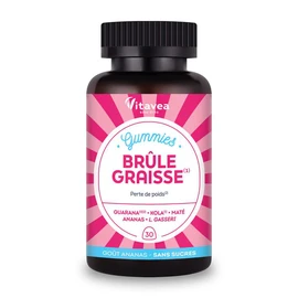Complément Brûle graisse goût ananas sans sucres en gummies (90g)