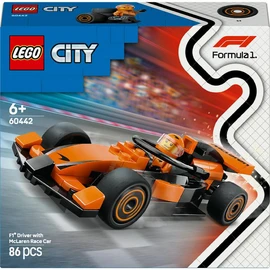 City 60442 - Voiture de course McLaren avec pilote de F1