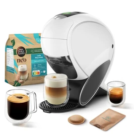 Cafetière à dosettes Dolce Gusto multiboisson NEO KP850110 - Blanc