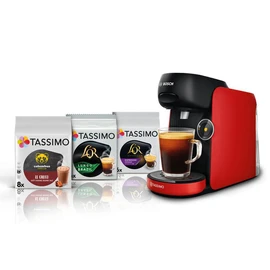 Machine à café à dosette TAS163EC3 - Rouge