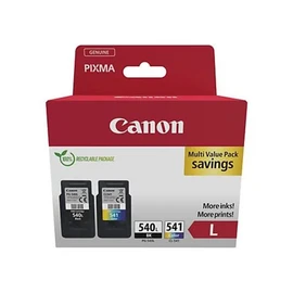 Cartouche d'encre PG540L/CL541 Multipack Noir et Couleurs