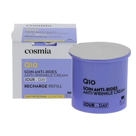 Q10 Recharge crème de jour visage anti-rides tous types de peaux (50ml)