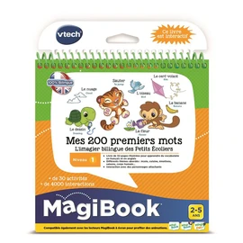 Livre Mes 200 premiers mots Français/Anglais - MagiBook