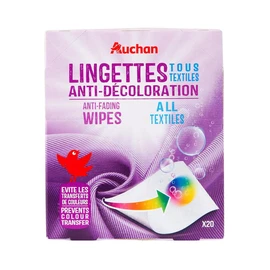 Lingettes anti-décoloration tous textiles (x20)