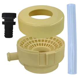 Kit raccord chéneau - Beige - D70/80/100 - Section 75x75mm