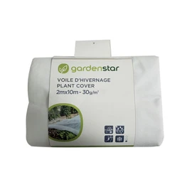 Voile d'hivernage blanc 2x10 m 30 gr/m2