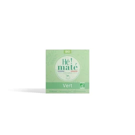 Infusion Maté vert bio sans arômes ajoutés (36g)