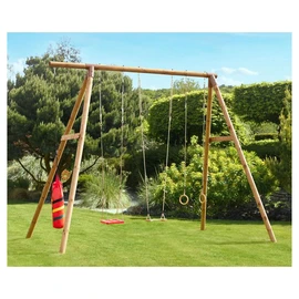 Portique balançoire - Bois - H330m - GALDAR BOXE