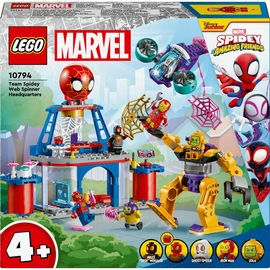 LEGO Marvel Spidey et Ses Amis Extraordinaires 10794 Le QG des Lanceurs de Toile de l'Équipe Spidey