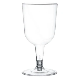 Lot de 4 verres à vin 17 cl en plastique réutilisable